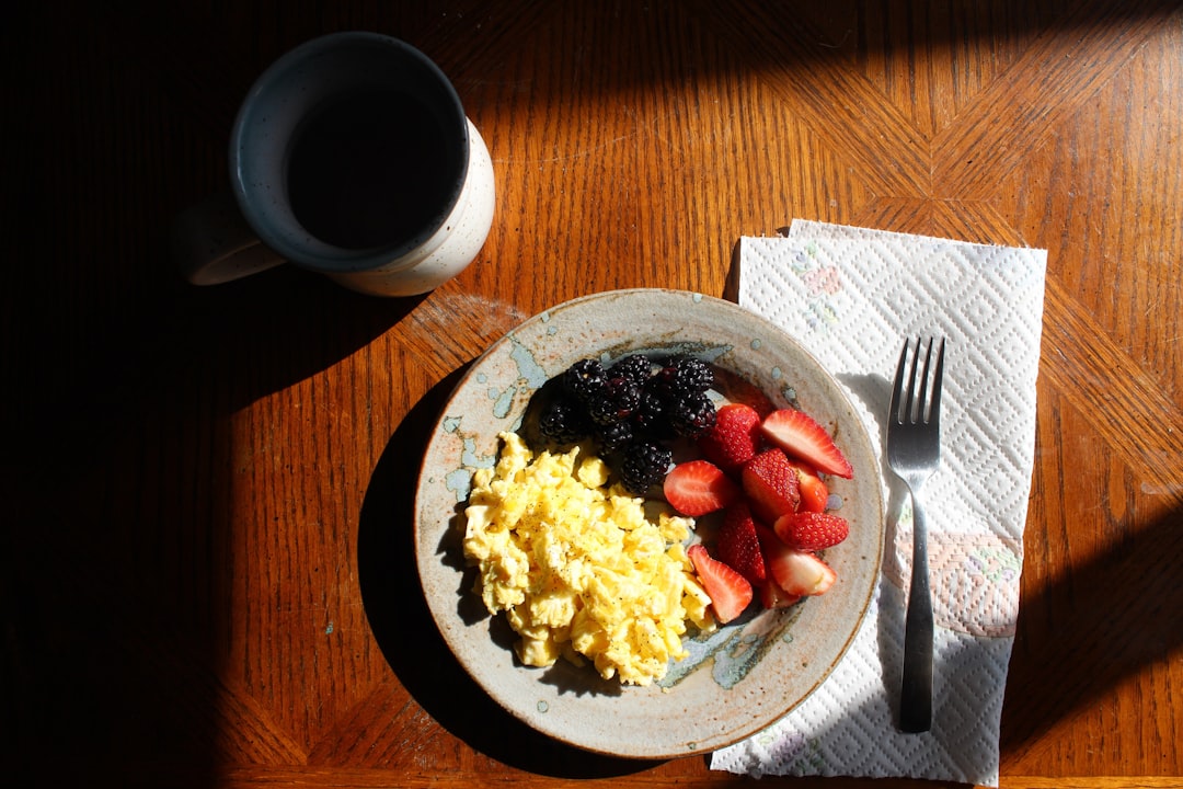 Photo healthy morning habits