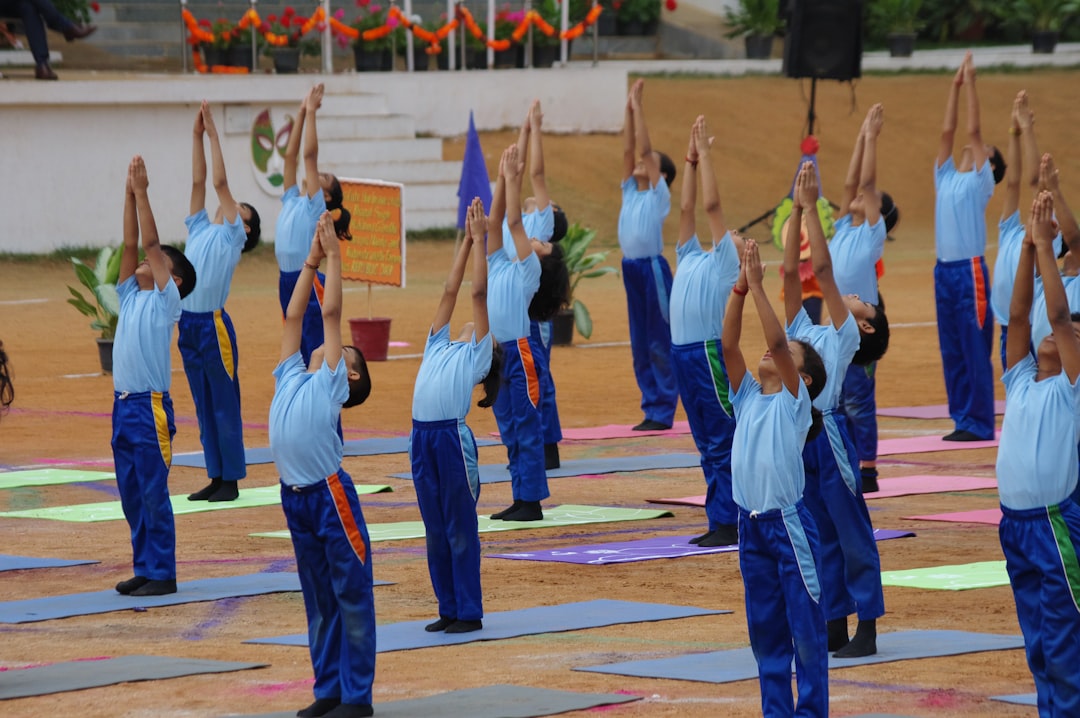 Photo stretching exercises